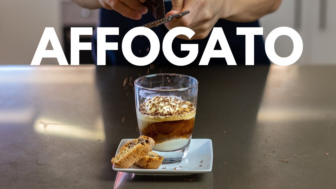 Affogato Coffee Ice Cream Recipe (a SUPER EASY Italian dessert)