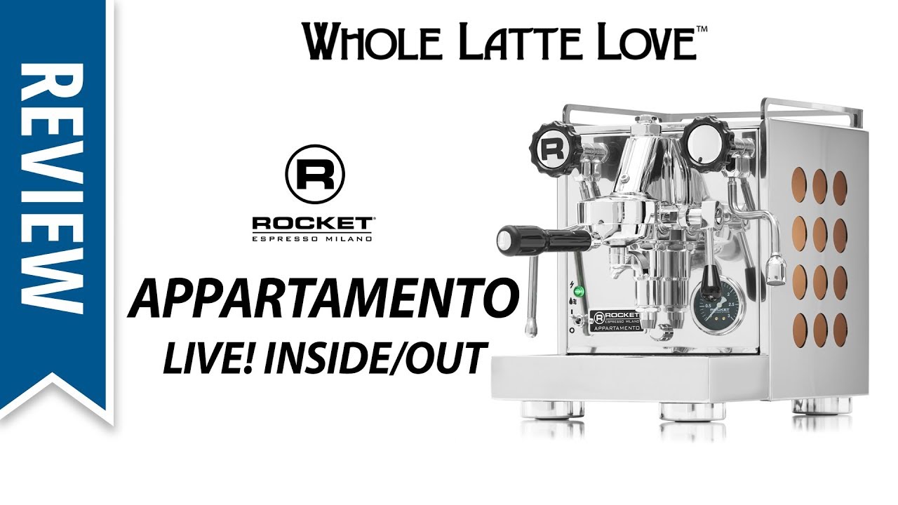 Review: Rocket Espresso Appartamento Machine Live