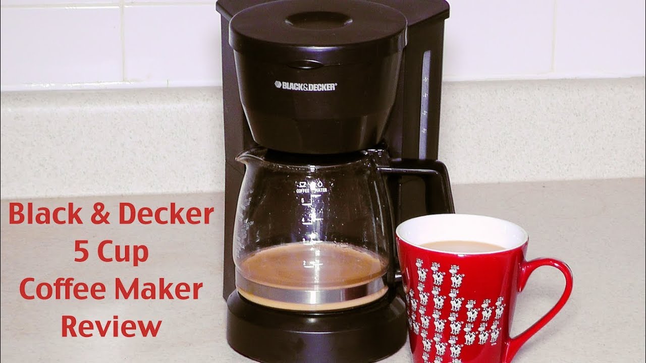 Black and Decker Coffee Maker Review – DCM600W 5-Cup Drip Coffeemaker