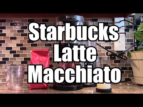 Latte Macchiato – Like Starbucks in the Ninja Coffee Bar