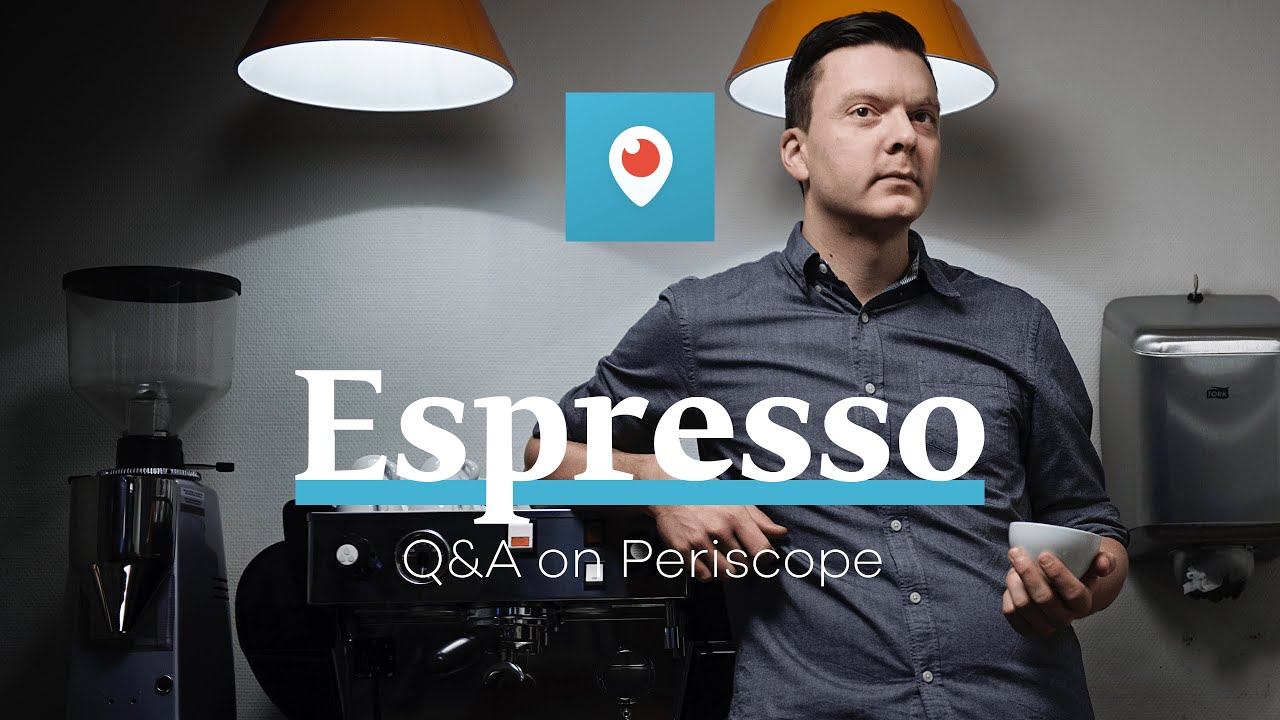 Espresso Q&A on Periscope with Tim Wendelboe