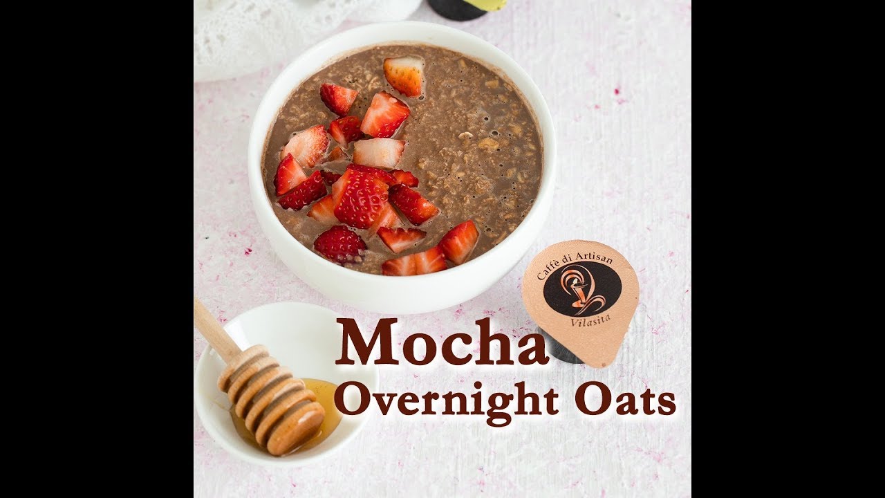 Mocha Overnight Oats Recipe | Home Made Breakfast Coffee Recipes