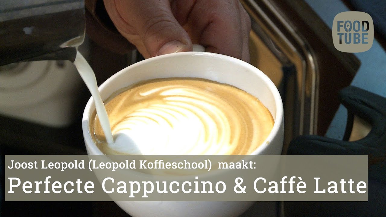 De perfecte cappuccino en caffè latte maken