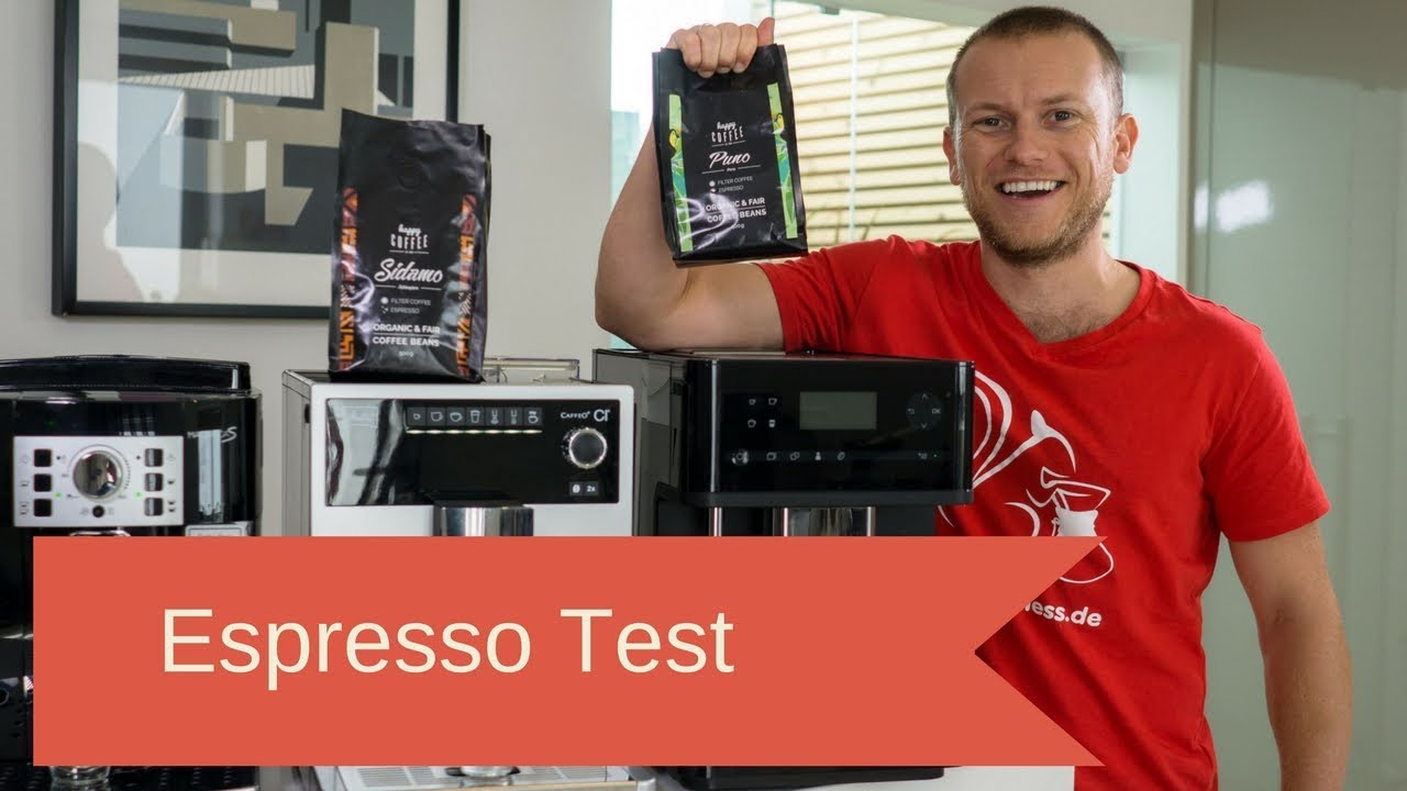 Espresso Test im Vollautomat: Supermarkt oder Rösterei?