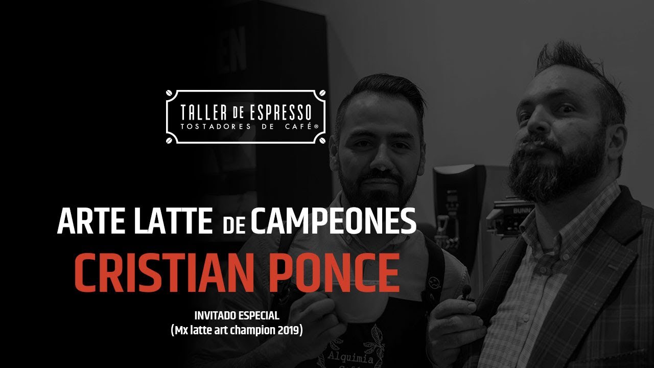 Especial Expo Café 2020 Arte Latte de Campeones con Cristian Ponce