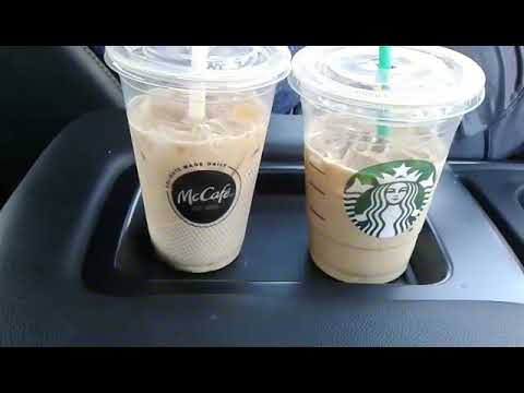 Husband & Wife Review: Starbucks vs McDonald's Caramel Macchiato