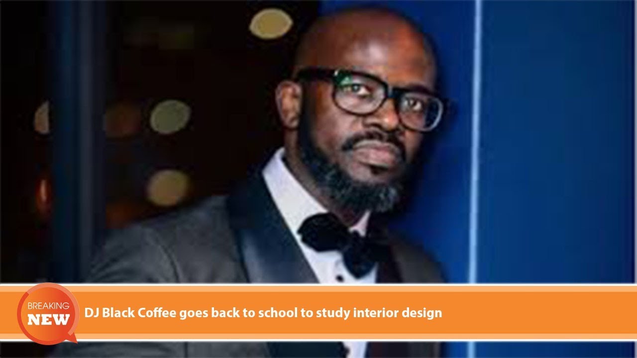 Hot new: DJ Black Coffee goes back to school to study interior design