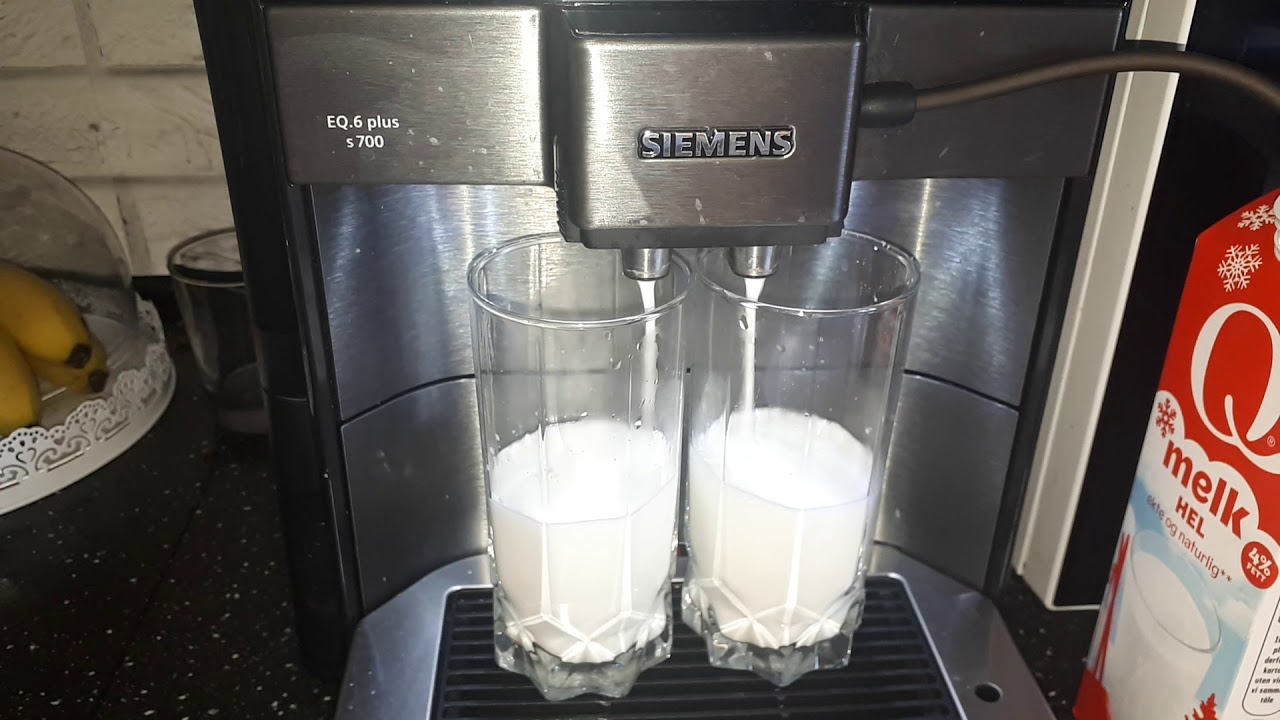 Simens eq 6plus s700. Double Latte Macchiato