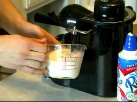 Gourmet Coffee Drink Recipes : Adding Milk to Coffee
