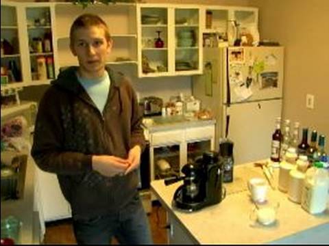 Gourmet Coffee Drink Recipes : Tips for Making a Coffee Espresso