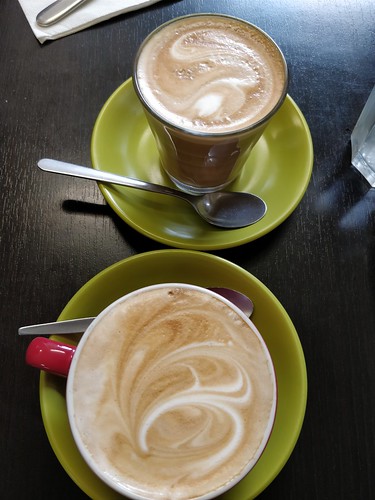 Flat white coffee, strong caffe latte – Market House Cafe, Caulfield