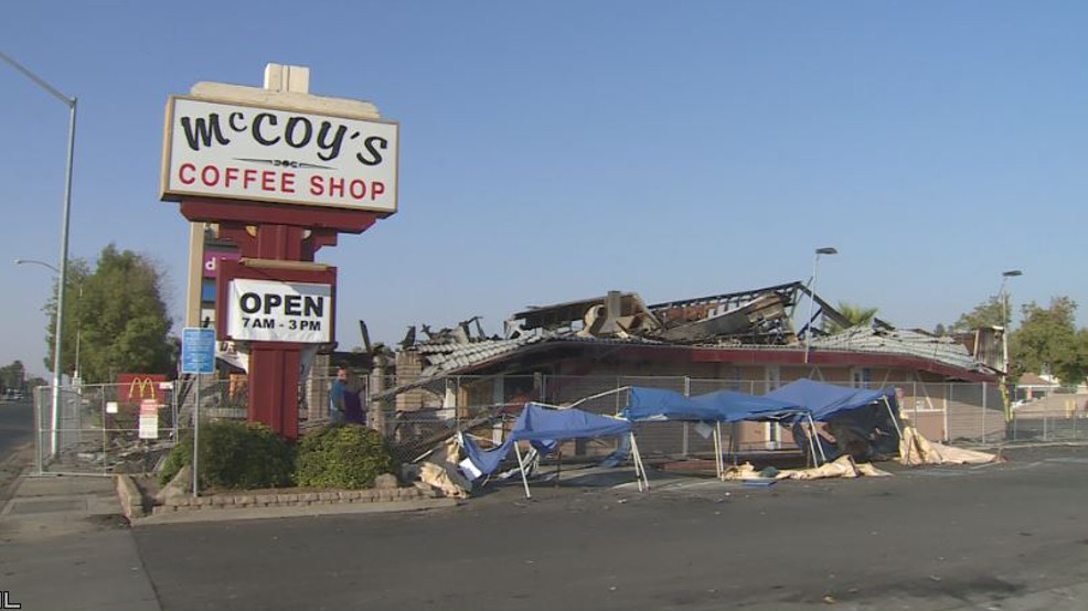 McCoy’s Coffee Shop owners believe arsonist burned down their restaurant – KMPH Fox 2…