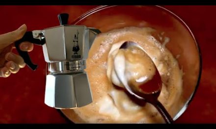 Italian Affogato  Dessert w. Espresso Coffee & Vanilla Ice Cream – Recipe # 12…