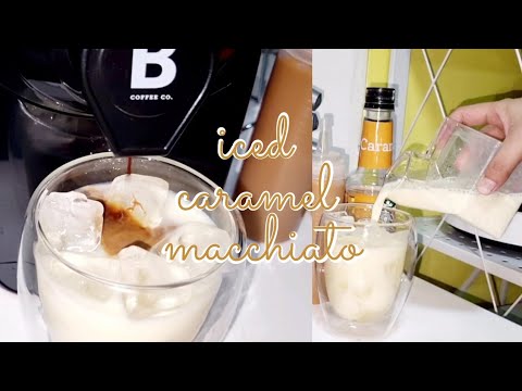 ICE CARAMEL MACCHIATO X B COFFEE | Misis Casil