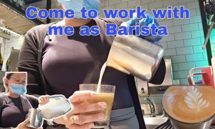 My day in coffee shop as barista, latte or flat white ?