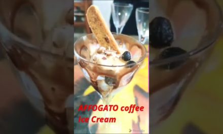 learn to make Affogato coffee ice cream at home