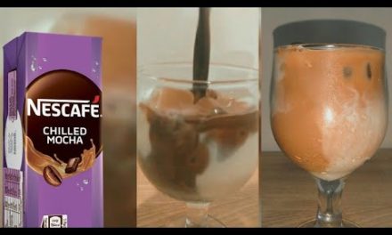 Chilled Mocha Coffee | Iced Coffee | Mocha | How to make cold mocha coffee at home
