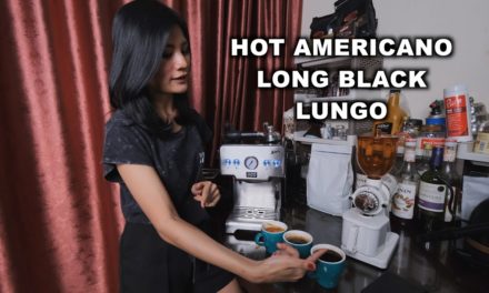 Cara Membuat Hot Americano, Long Black, Lungo