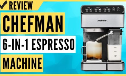 Chefman 6-in-1 Espresso Machine, Powerful 15-Bar Pump Review