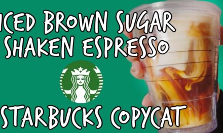 Starbucks Copycat Iced Brown Sugar Oat Milk Shaken Espresso With Homemade Syrup