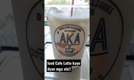 Iced Cafe latte ni Aling Marites