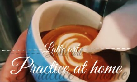 Practice latte art at home |  Home café latte art vlog / Lets Practice latte art …