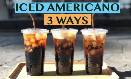 ICED VANILLA AMERICANO – 3 WAYS: USING REGULAR BREWED COFFEE, INSTANT COFFEE & ES…