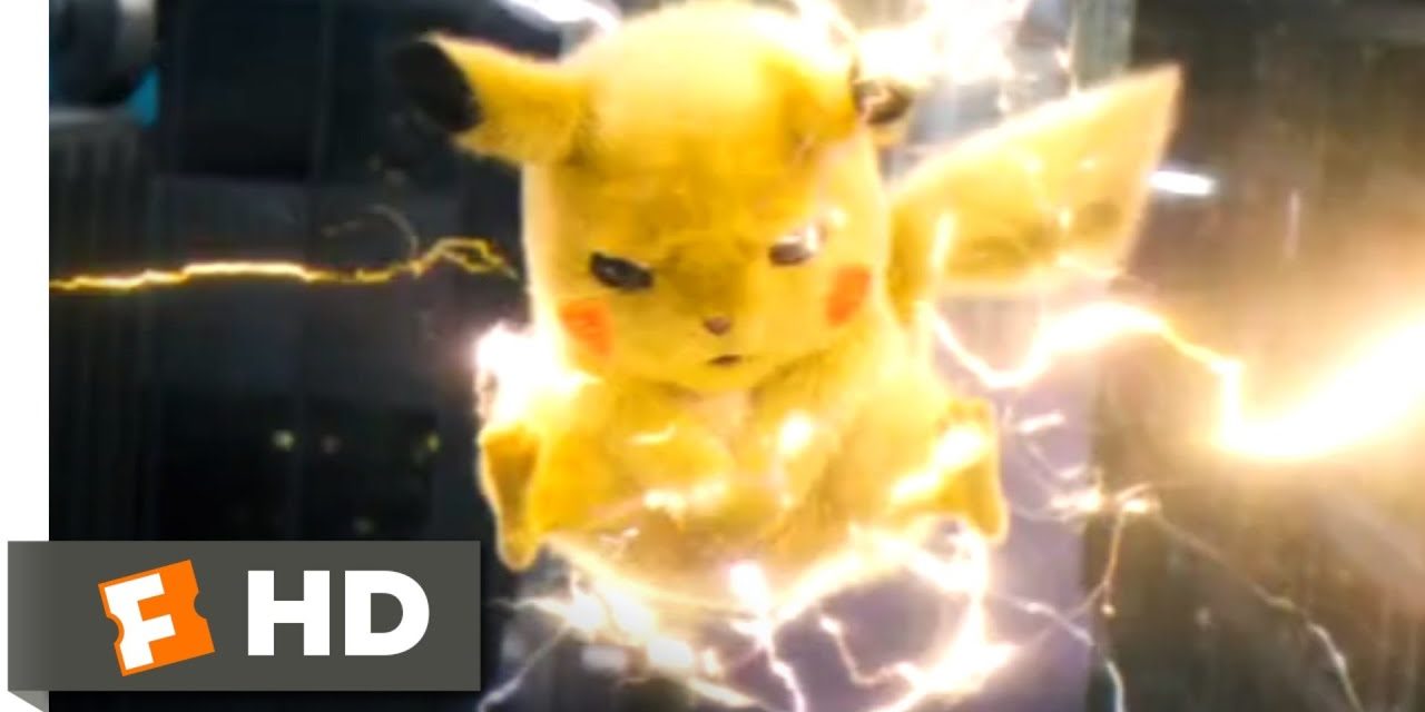 Pokémon Detective Pikachu (2019) – Poké Floats Smash Scene (7/10) | Movieclips