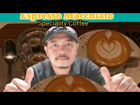 espresso macchiato coffee latte art ☕👍😎