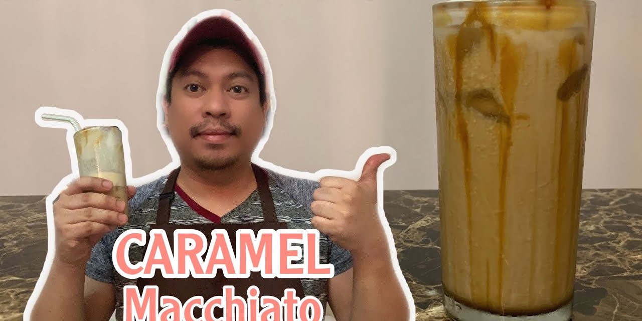 MAKING THE BEST ICED CARAMEL MACCHIATO | Better than Starbucks | Cafe Vlog | PAPA Kap…