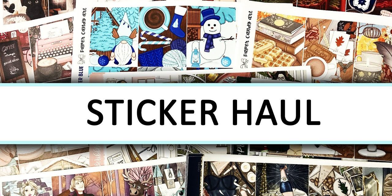 Planner Sticker Haul #103 (washi, kits, characters)