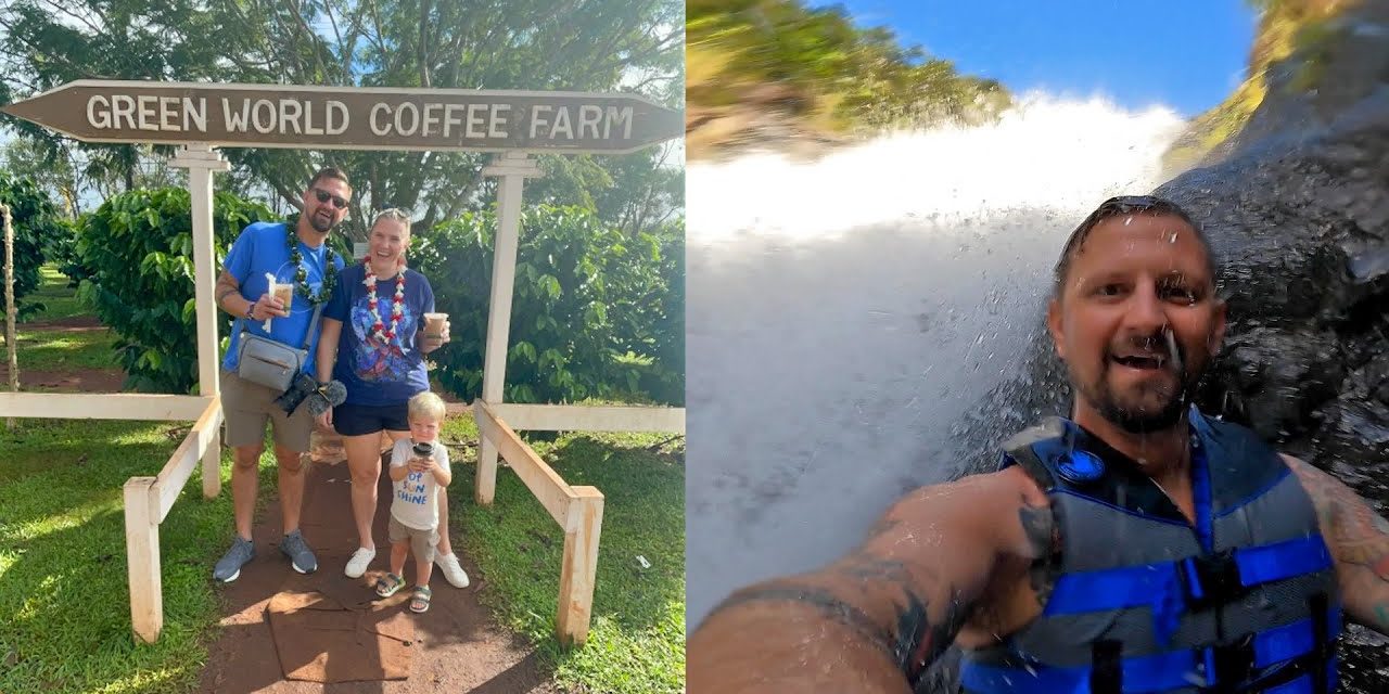 Exploring Oahu! | Green World Coffee Farm, Dole Plantation, Waimea Falls, The Banzai …