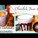 SMEG Espresso coffee machine drinks | Chocolate Java Chip & Iced Caramel Macchiat…