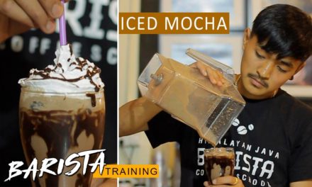 Barista Training Iced Mocha | Coffee Class | Ashish Shrestha |