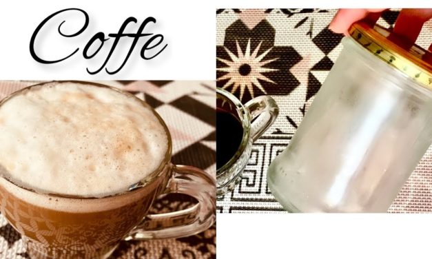 Haw to make Latte Art home Without machine//si te bejm Coffe Macchiato //home made…
